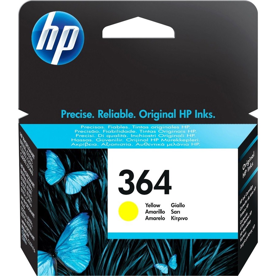 HP 364 Original Inkjet Ink Cartridge - Yellow - 1 Pack