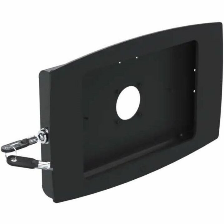 SpacePole A-Frame Mounting Enclosure for Tablet - Black - Landscape/Portrait