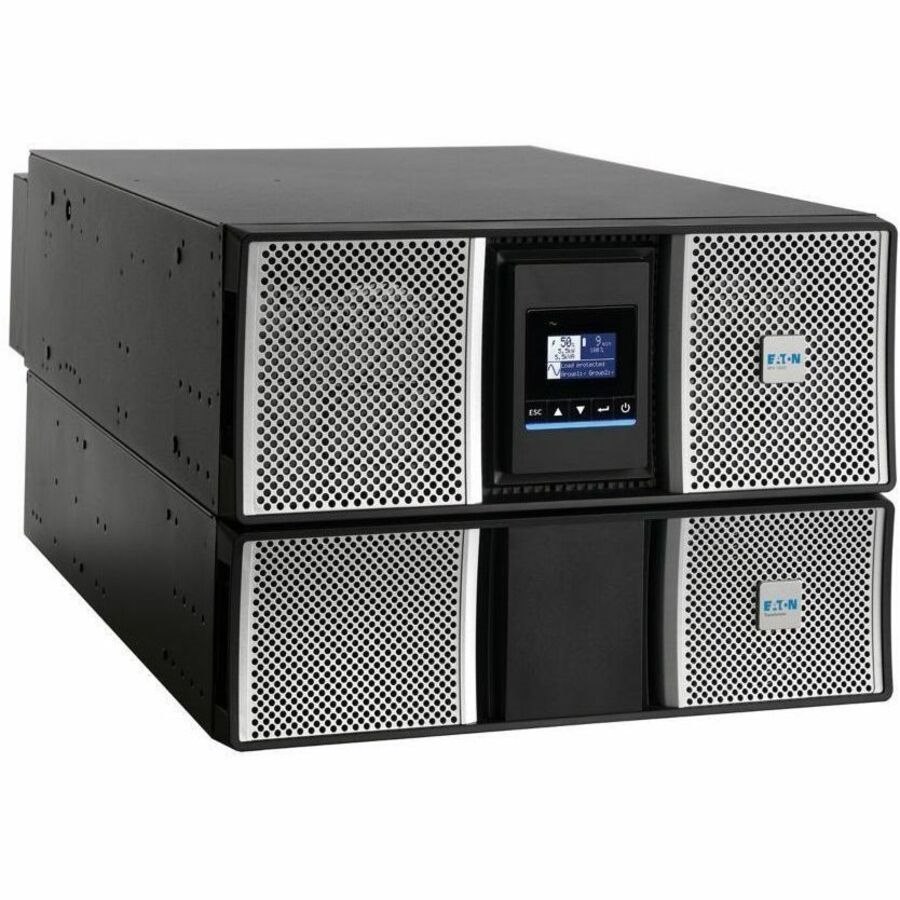 Eaton 9PX G2 11000VA 11000W 208/120V Online Double-Conversion UPS - Hardwired Input, 8x 5-20R, 4x L6-30R, 2x L14-30R or Hardwired Output, Cybersecure Network Card, Extended Run, 7U Rack/Tower