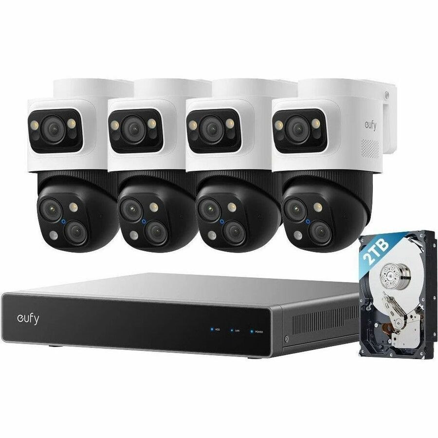 Eufy PoE NVR Security System S4 Max - 2 TB HDD