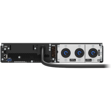 APC Smart-UPS On-Line, 3kVA, Rackmount 2U, 208V, 2x L6-20R+1x L6-30R NEMA outlets, SmartSlot, Extended runtime, W/ rail kit