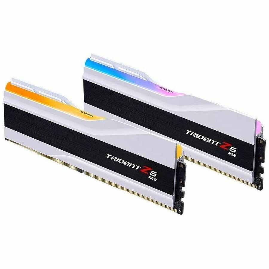 G.SKILL Trident Z5 RGB F5-8400J4052G24GX2-TZ5RW RAM Module for Desktop PC, Motherboard - 48 GB (2 x 24GB) - RGB - DDR5-8400/PC5-67200 DDR5 SDRAM - 8400 MHz - CL40 - 1.40 V