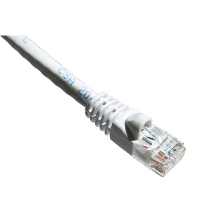 Axiom 650MHZ Cat6a White Patch Cable