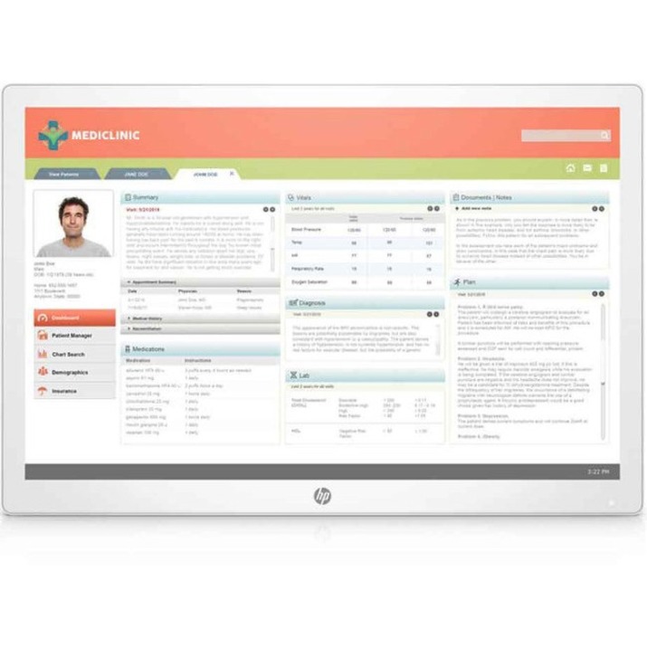 HP Healthcare Edition HC241p WUXGA LCD Monitor - 16:10