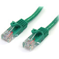 StarTech.com 10 ft Green Snagless Cat5e UTP Patch Cable