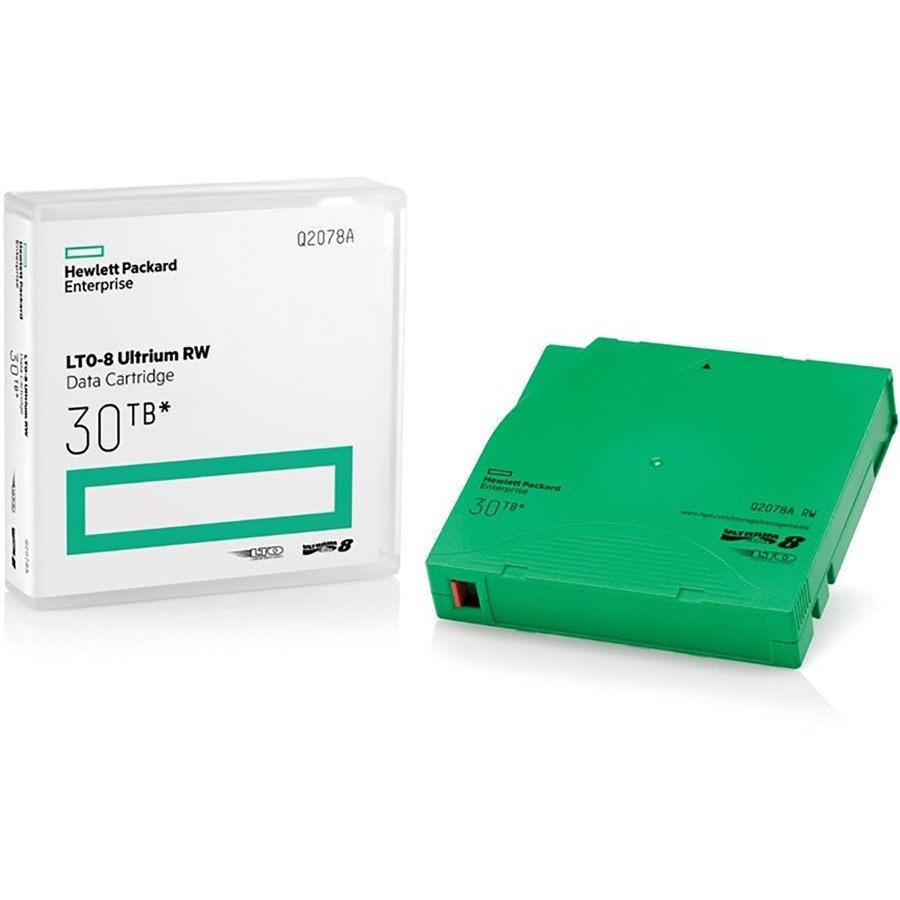 HPE Data Cartridge LTO-8 - Rewritable - Labeled - 20 Pack