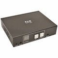 Eaton Tripp Lite Series DisplayPort over IP Extender Receiver over Cat5/Cat6, RS-232 Serial and IR Control, 1080p 60 Hz, 328 ft. (100 m), TAA