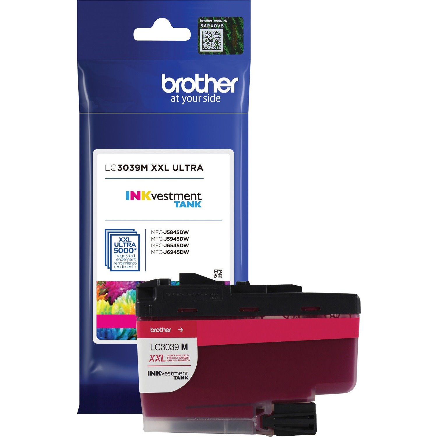 Brother Genuine LC3039M Ultra High-yield Magenta INKvestment Tank Ink Cartridge