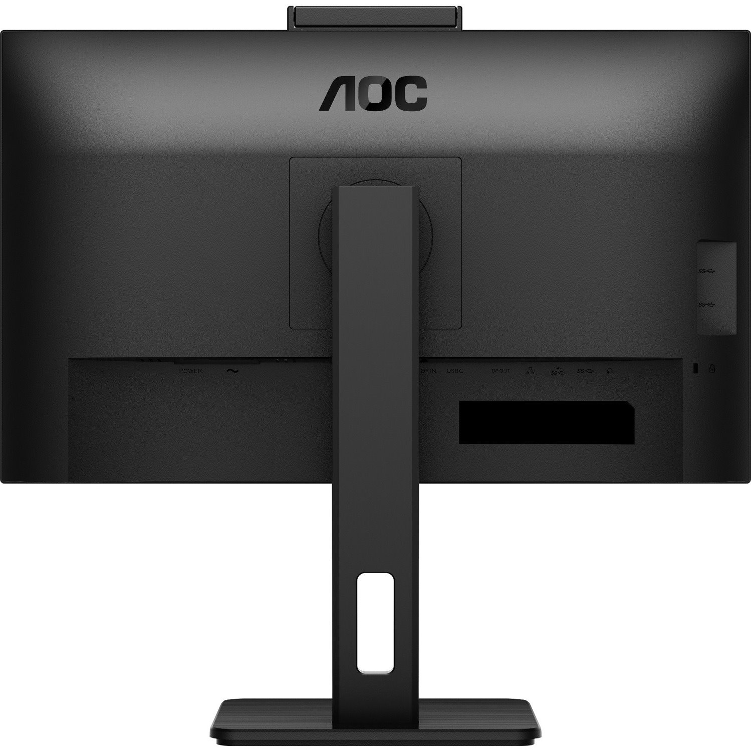 AOC Q27P3CW 27" Class Webcam UW-UXGA LCD Monitor - 16:9 - Textured Black