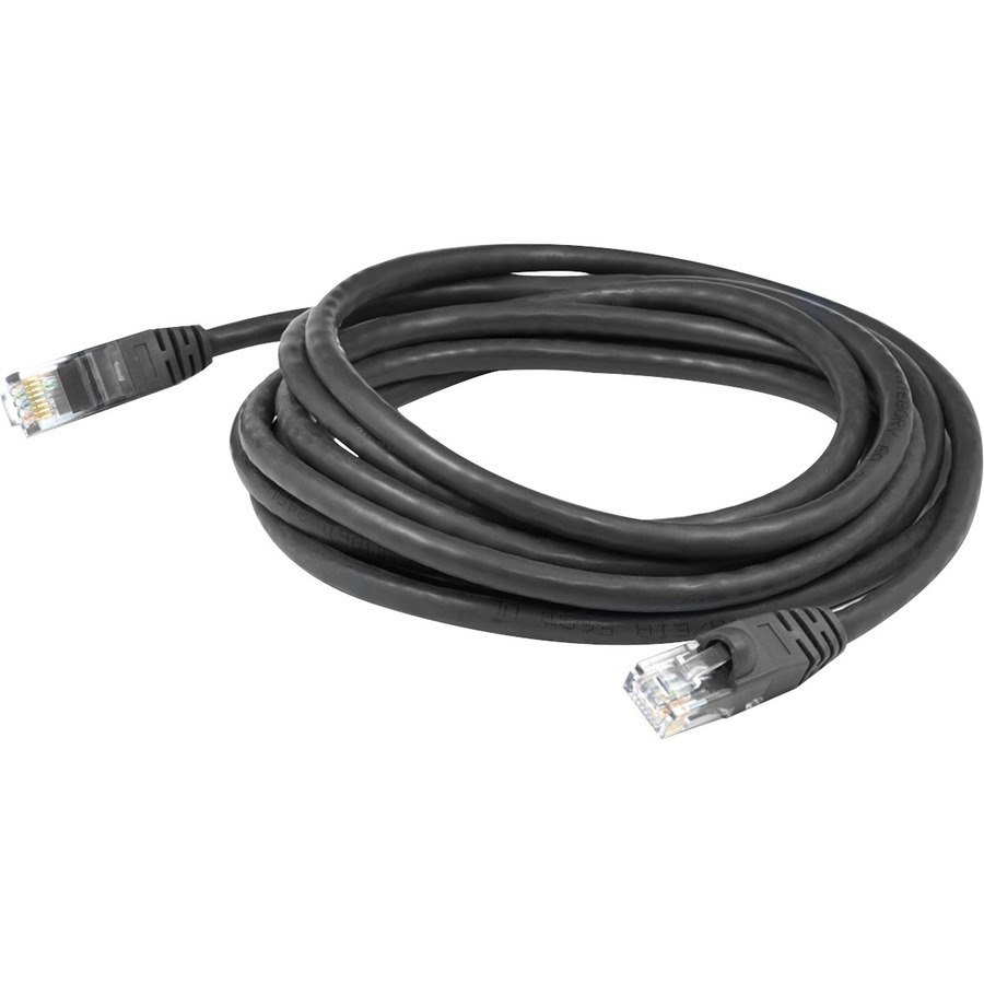 AddOn 150ft RJ45 Black Cat5E Direct Burial FTP Patch Cable