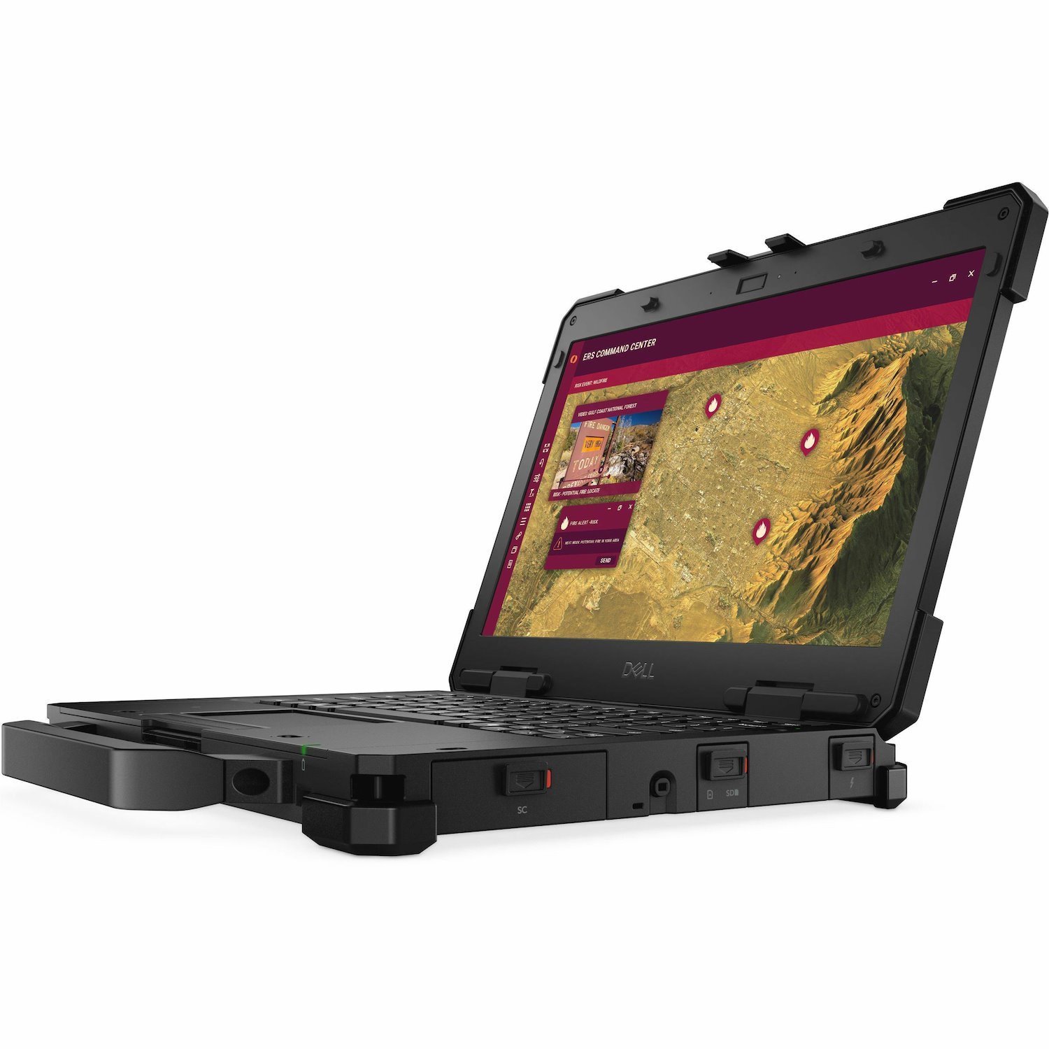 Dell Pro Rugged 13 RA13250 13.3" Touchscreen Rugged Notebook - Full HD - Intel Core Ultra 5 14th Gen 135U - 16 GB - 512 GB SSD - English (US) Keyboard - Black