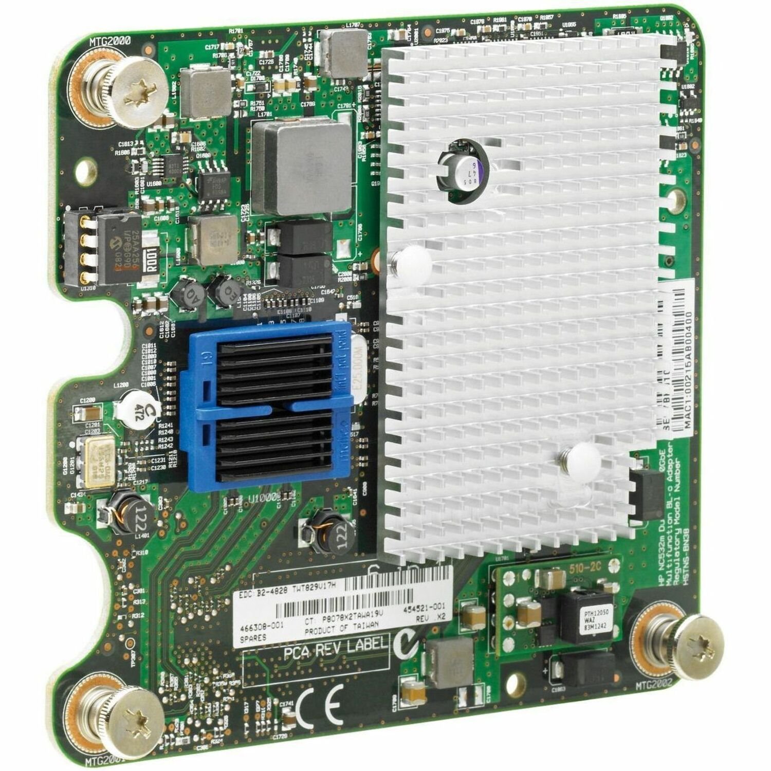 HPE NC532M 10Gigabit Ethernet Adapter for Server - 10GBase-X - Plug-in Card