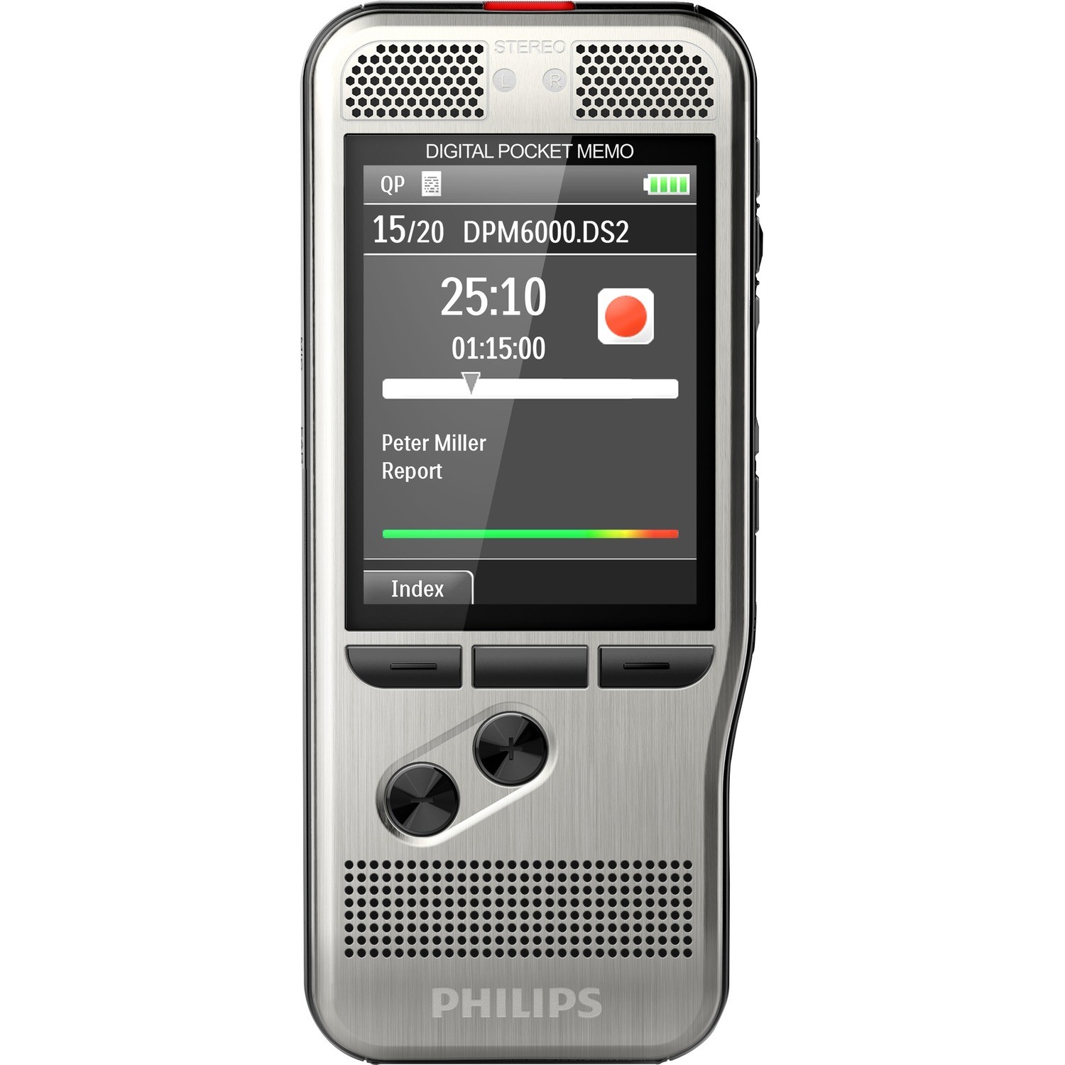 Philips Pocket Memo DPM6000 Digital Voice Recorder