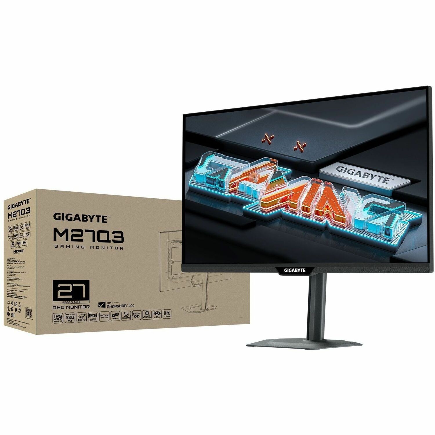 Gigabyte M27Q3 27In Monitor