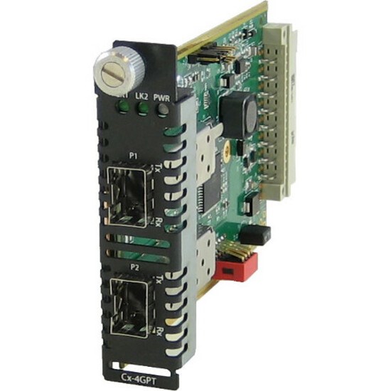 Perle CM-4GPT-DSFP Transceiver/Media Converter