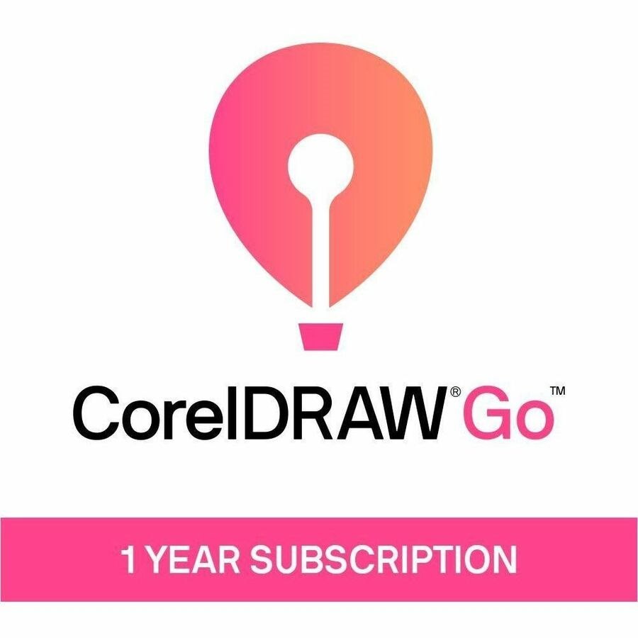 Corel CorelDRAW Go - Subscription - 1 Year