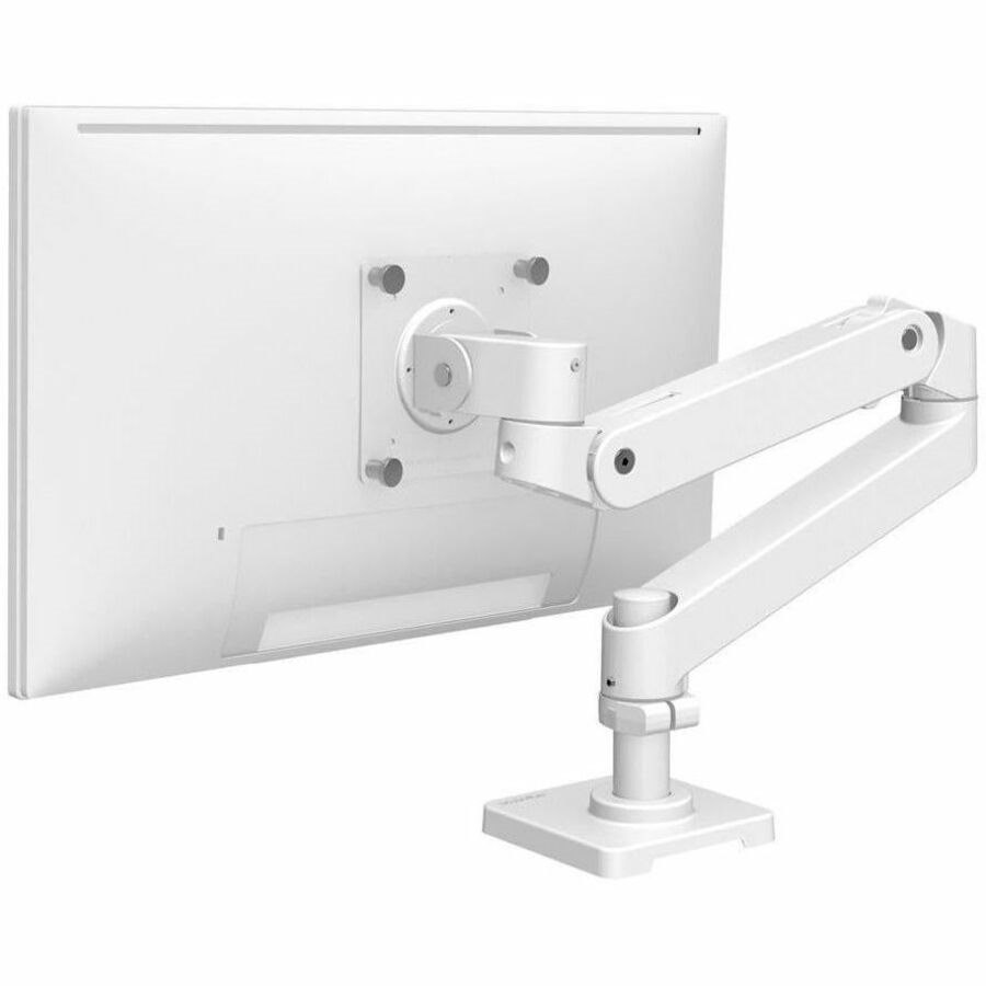 Ergotron Desk Mount for Monitor, LCD Display - White