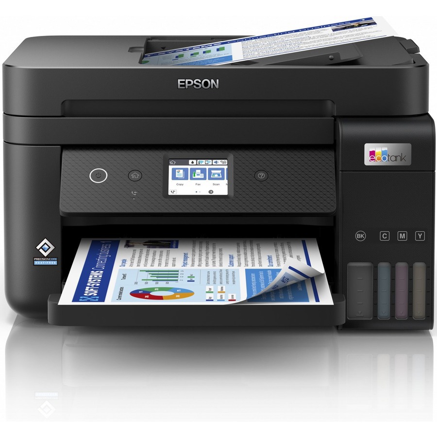 Epson L6290 Wireless EcoTank Inkjet Multifunction Printer - Colour - Black