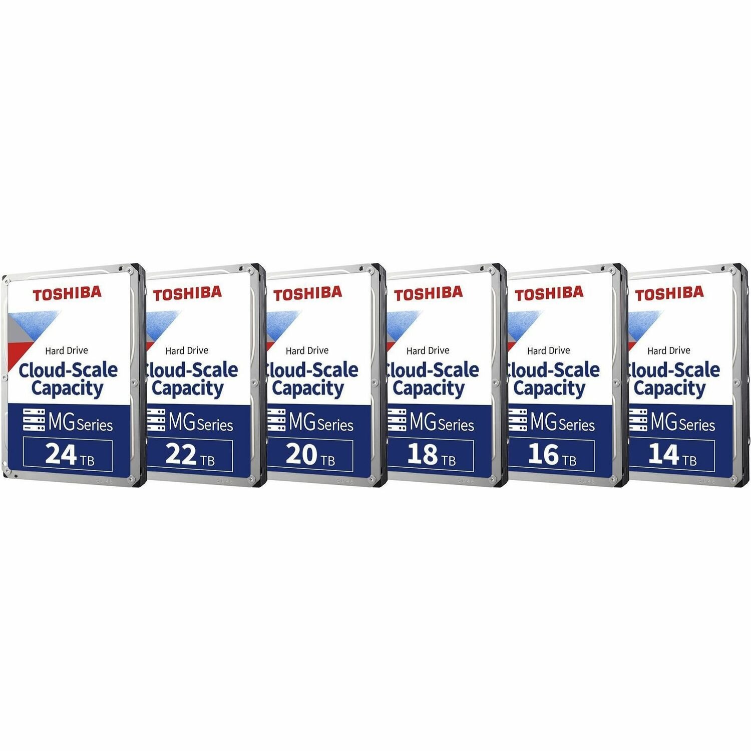 Toshiba MG11 MG11ACA24TE 24 TB Hard Drive - 3.5" Internal - SATA - Conventional Magnetic Recording (CMR) Method