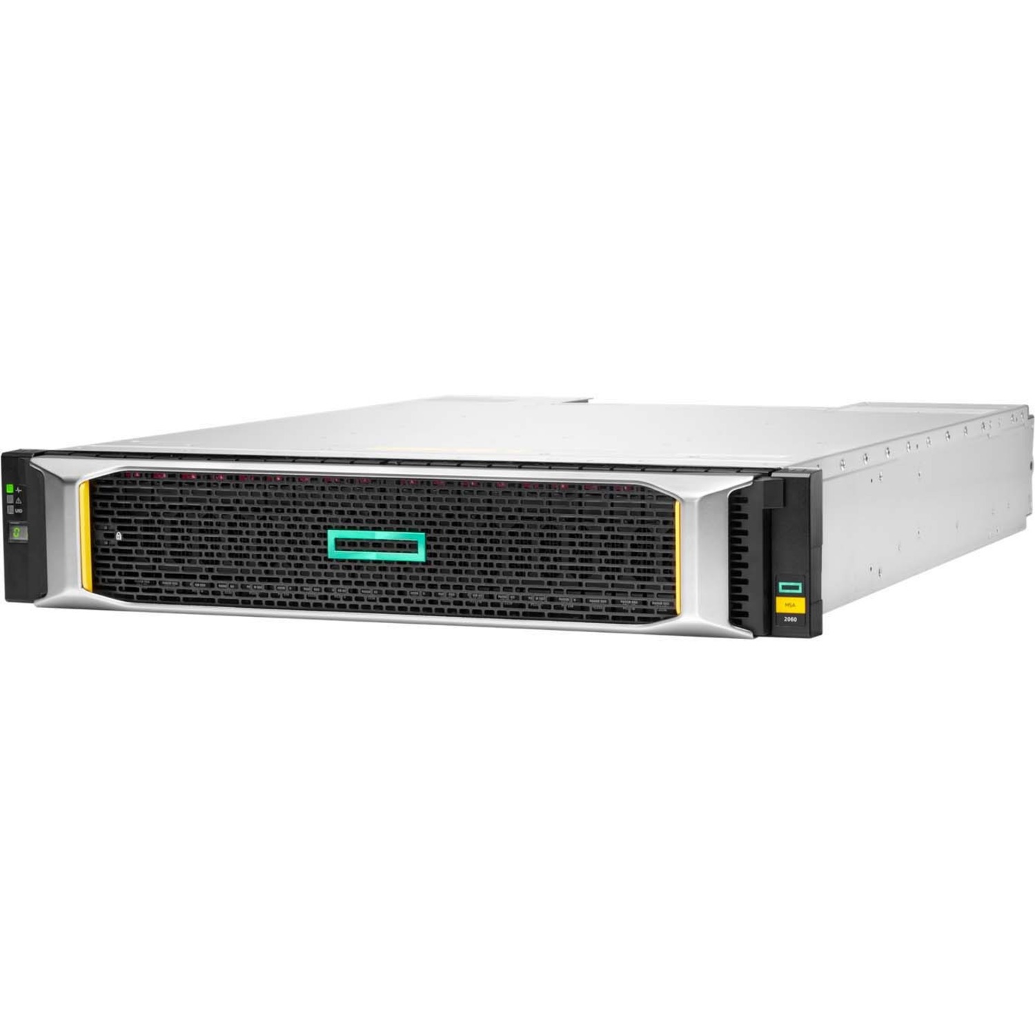 HPE 2060 24 x Total Bays SAN/NAS Storage System - 14.40 TB HDD - 2U Rack-mountable - TAA Compliant
