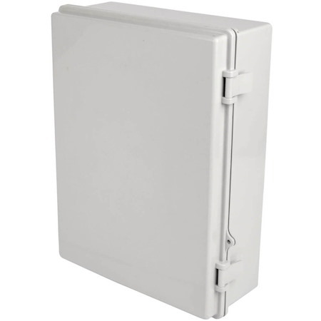 Eaton Wireless Access Point Enclosure with Hasp - NEMA 4, Surface-Mount, PC Construction, 15 x 11 in.
