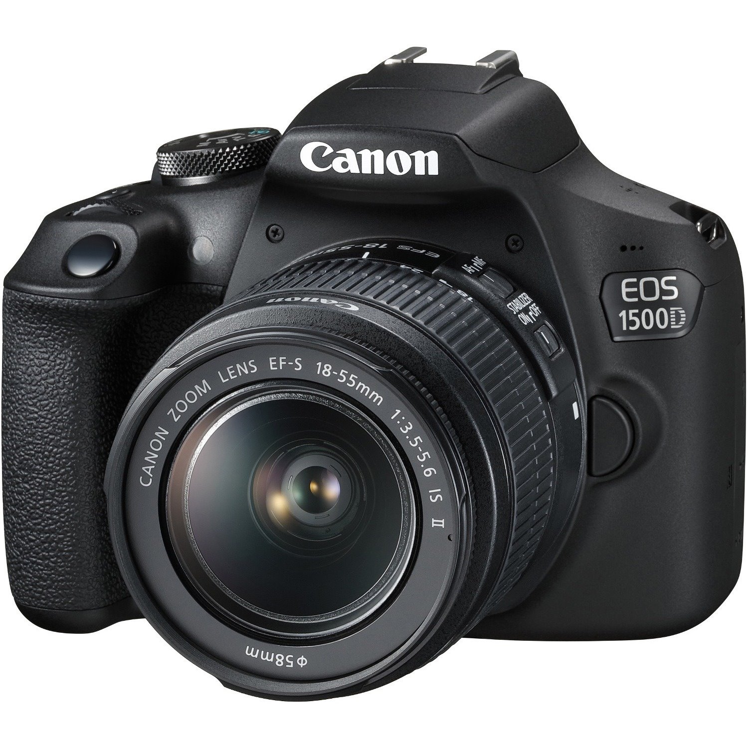 Canon EOS 1500D 24.1 Megapixel Digital SLR Camera with Lens - 18 mm - 55 mm