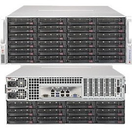 Supermicro SuperStorage 6048R-E1CR36N Server Barebone System - 4U Rack-mountable - Socket LGA 2011-v3 - 2 x Processor Support