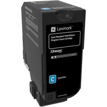 Lexmark Original Standard Yield Laser Toner Cartridge - Cyan Pack