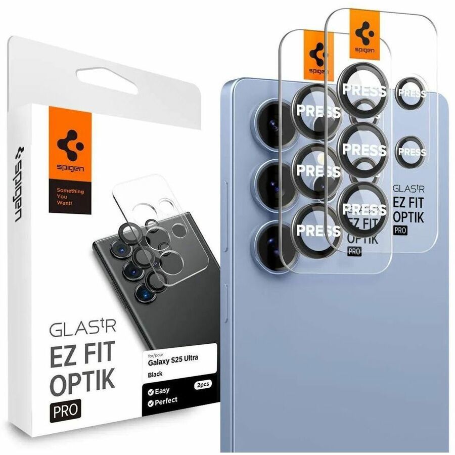 Spigen Gal S25 Ultra GlstREZFit Op HD BL