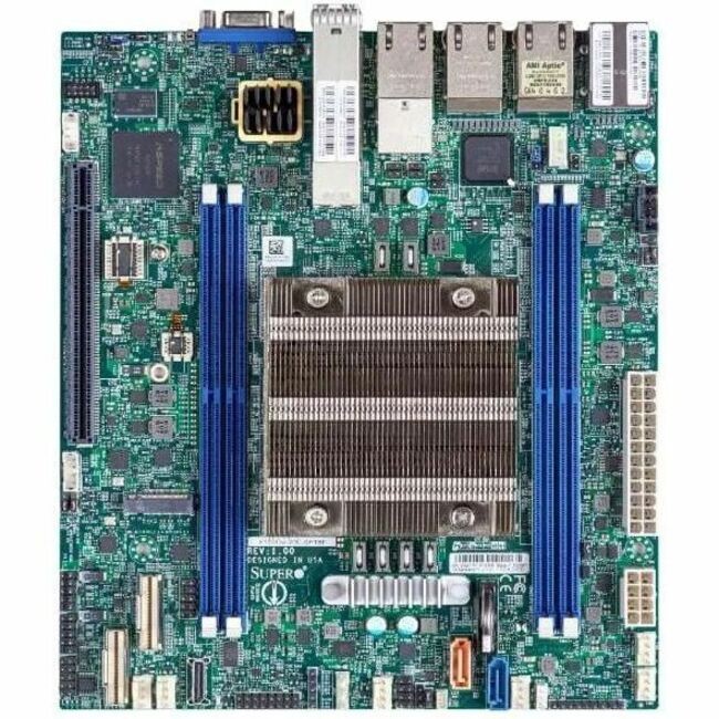 Supermicro X12SDV-4C-SPT8F Server Motherboard - Intel Chipset - Socket BGA-2579 - Micro ATX