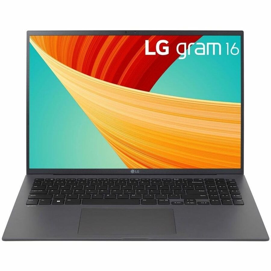 LG gram 16Z90R-N.APC5U1 16" Notebook - WQXGA - 60 Hz - Intel Core i5 13th Gen i5-1340P - 8 GB - 512 GB PCI Express NVMe 4.0 SSD - Charcoal Gray