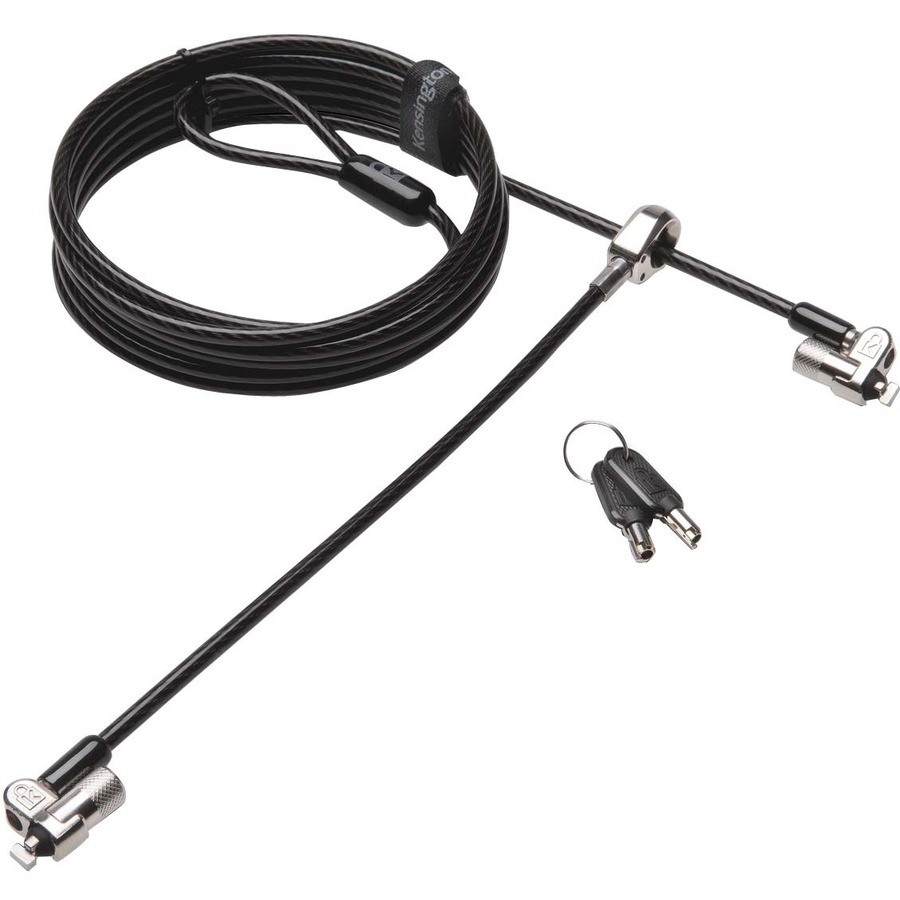 Kensington Twin MicroSaver Cable Lock For Notebook, Printer
