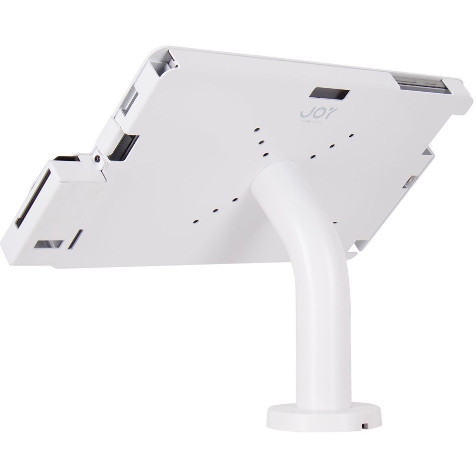 The Joy Factory Elevate II Counter Mount for Tablet PC, Card Reader - White