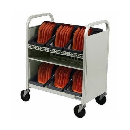 Bretford CUBE Transport Cart with Caddies - TVCT30CAD