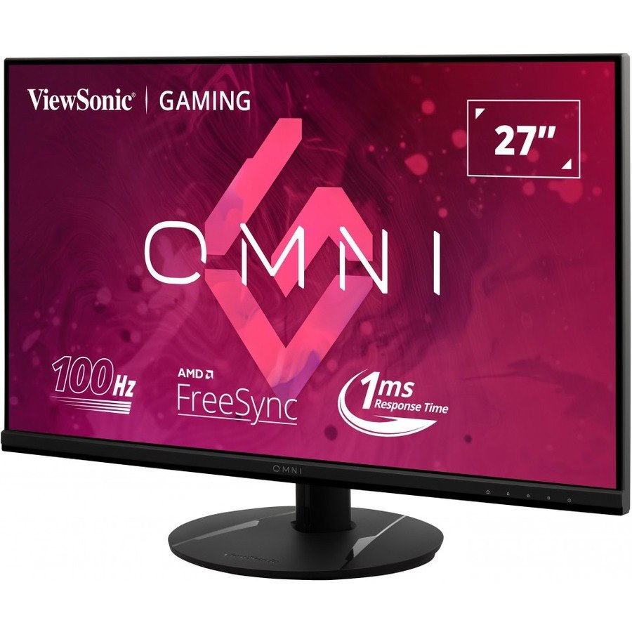 ViewSonic VX2716 27 Inch 1080p 1ms 100Hz Gaming Monitor with IPS Panel, FreeSync, Eye Care, HDMI and DisplayPort Inputs