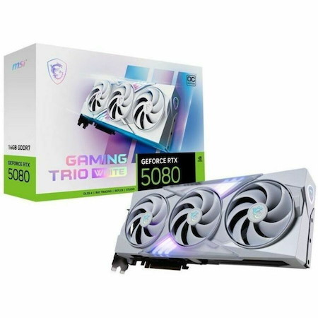 MSI RTX 5080 16G GAMING TRIO OC WHITE