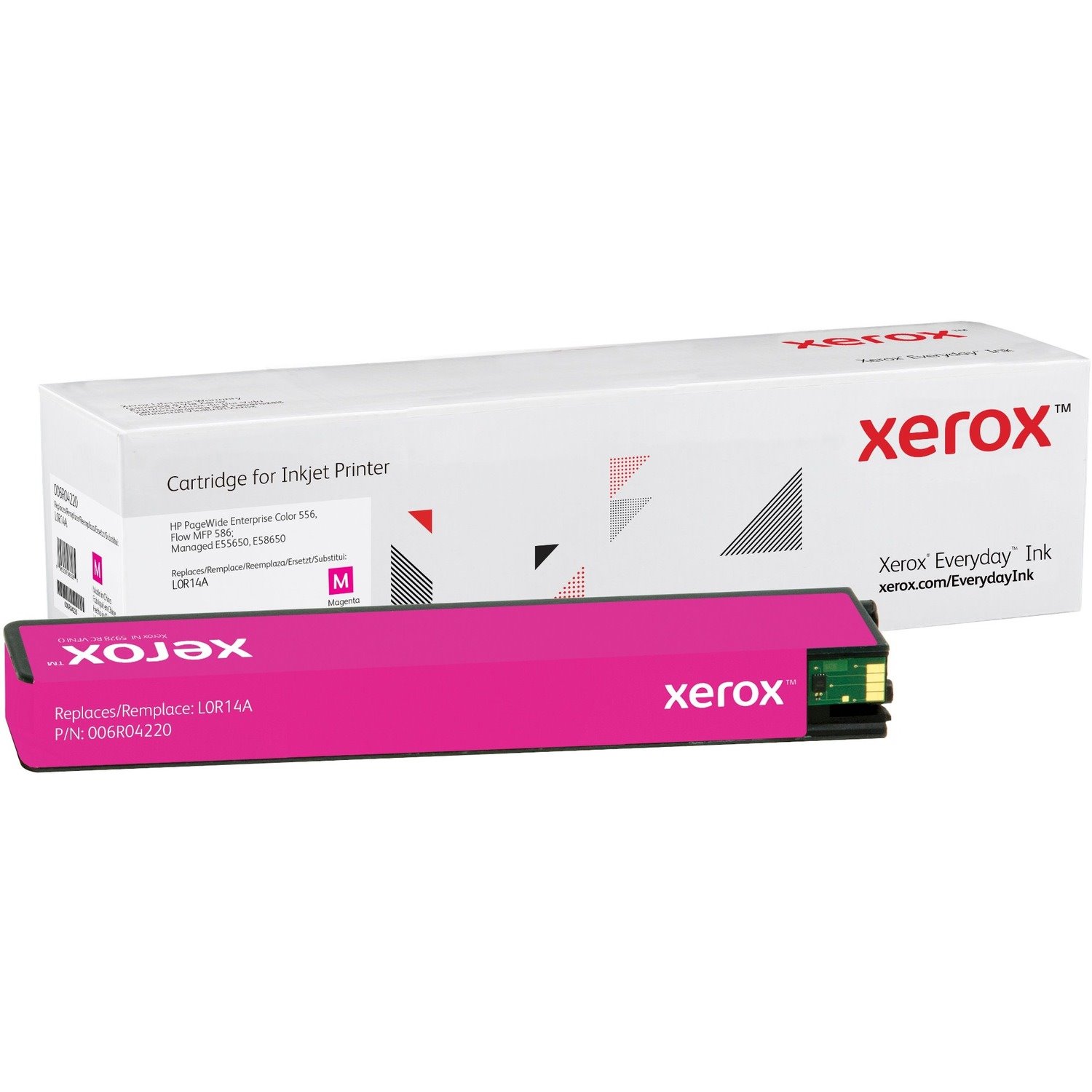 Xerox Everyday High Yield Page Wide Ink Cartridge - Alternative for HP (L0R14A) - Magenta Pack