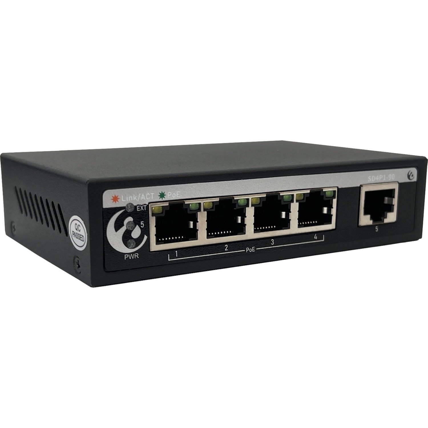 Amer Networks - 5ports 10/100Mbps PoE switch 96W af/at