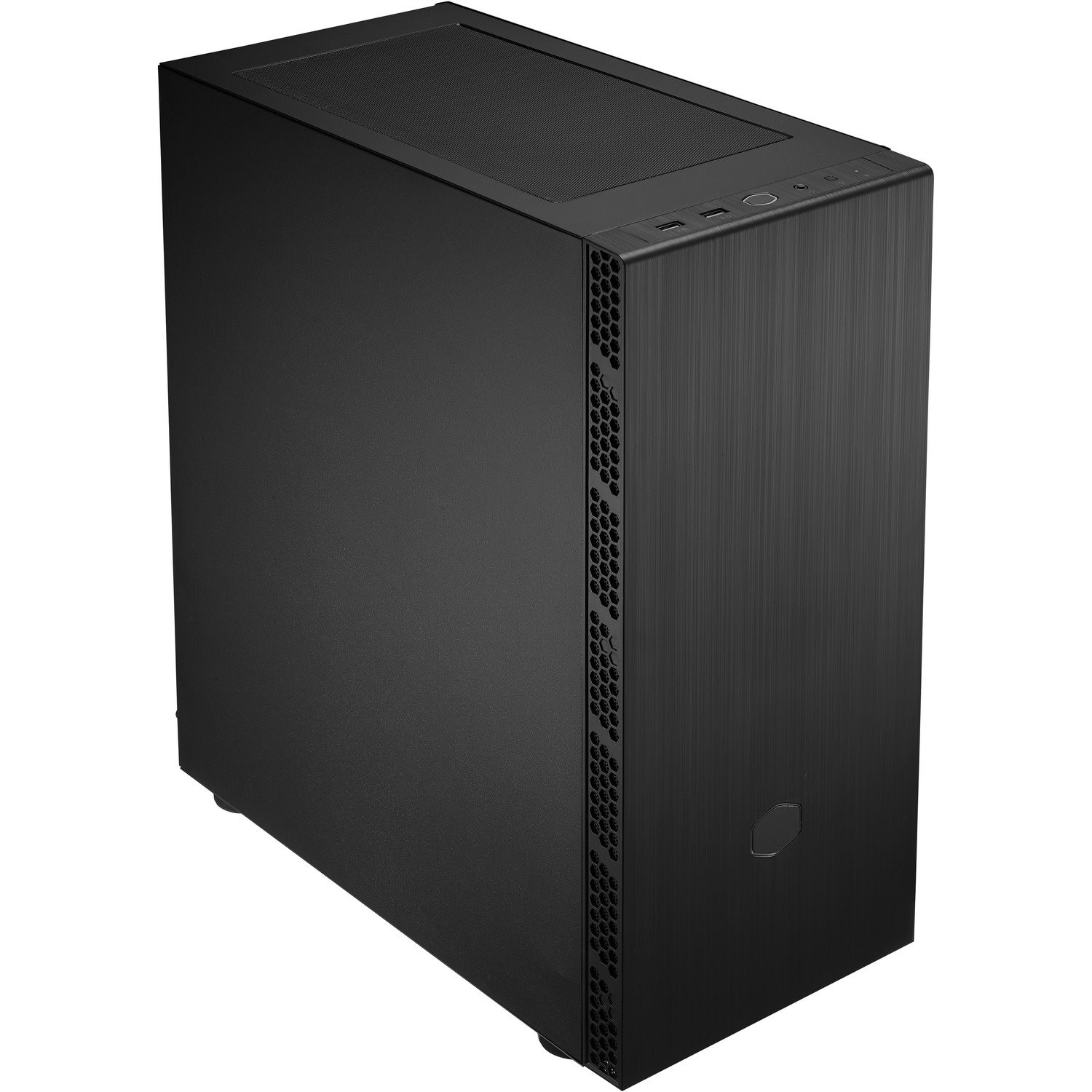 Cooler Master MasterBox MB600L V2 Computer Case - ATX Motherboard Supported - Mid-tower - Mesh, Steel, Plastic, Tempered Glass - Black