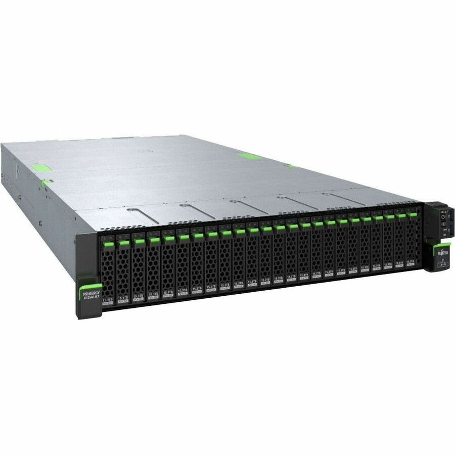 Fujitsu PRIMERGY RX2540 M7 2U Rek Server - 2 Xeon Silver - 32 GB RAM - Serieel ATA controller