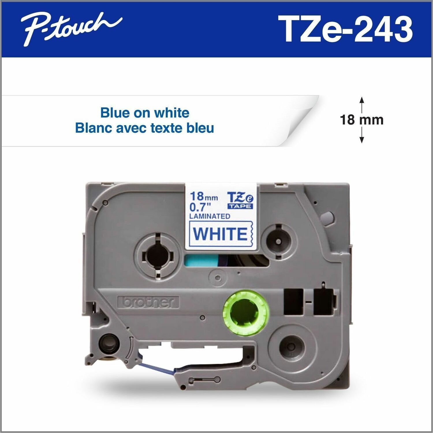 P-touch TZE243 Labeltape