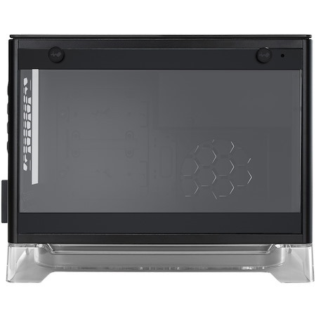 In Win A1-Black Computer Case - Mini ITX Motherboard Supported - SECC, Tempered Glass - Black