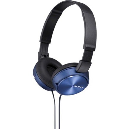 Sony MDR-ZX310 Wired Over-the-head Binaural Stereo Headphone - Blue