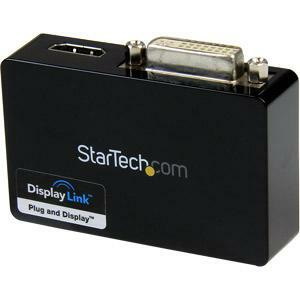 StarTech.com USB 3.0 to HDMIÂ&reg; and DVI Dual Monitor External Video Card Adapter