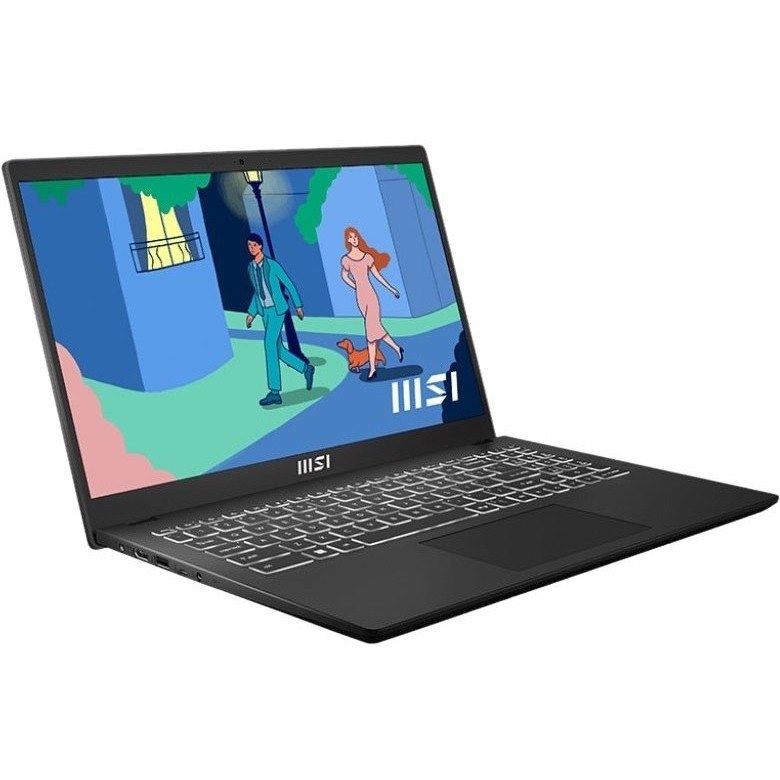 MSI Modern 15.6 inch Ultrabook Laptop, AMD Ryzen 7-7730U, 16GB ,1TB SSD - Win 11 Pro