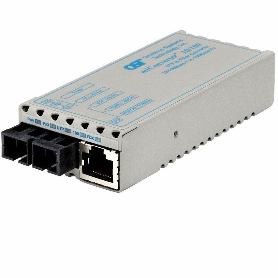 Omnitron Systems miConverter 10/100 Plus Transceiver/Media Converter