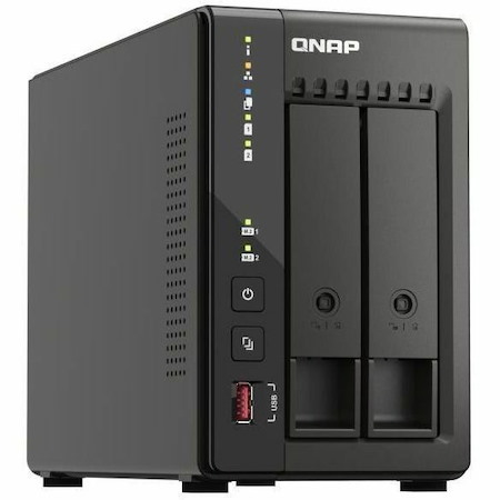 QNAP 2-Bay High-Performance NVR for SMBs and SOHO