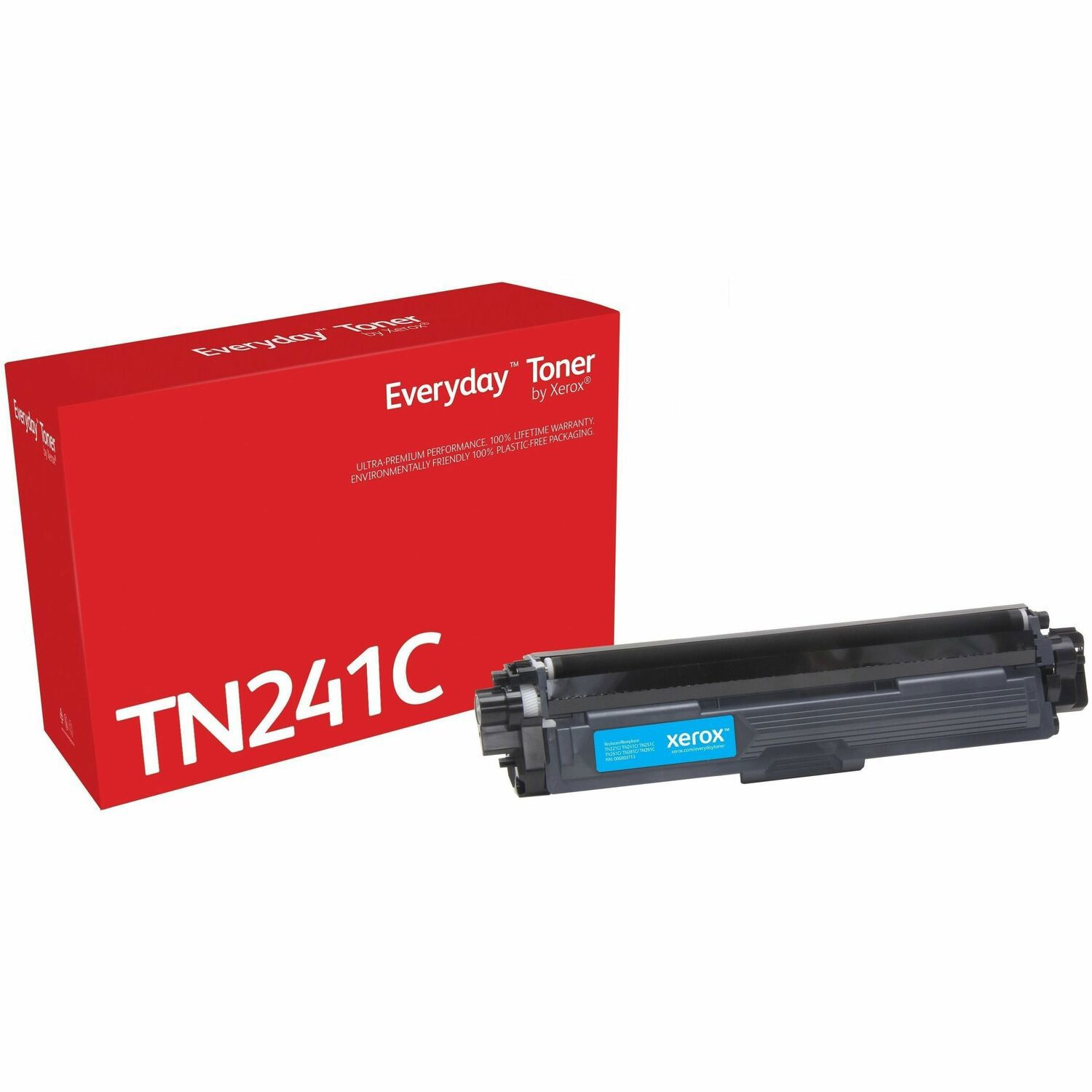 Xerox Standard Yield Laser Toner Cartridge TN221C - Cyan - 1 / Pack