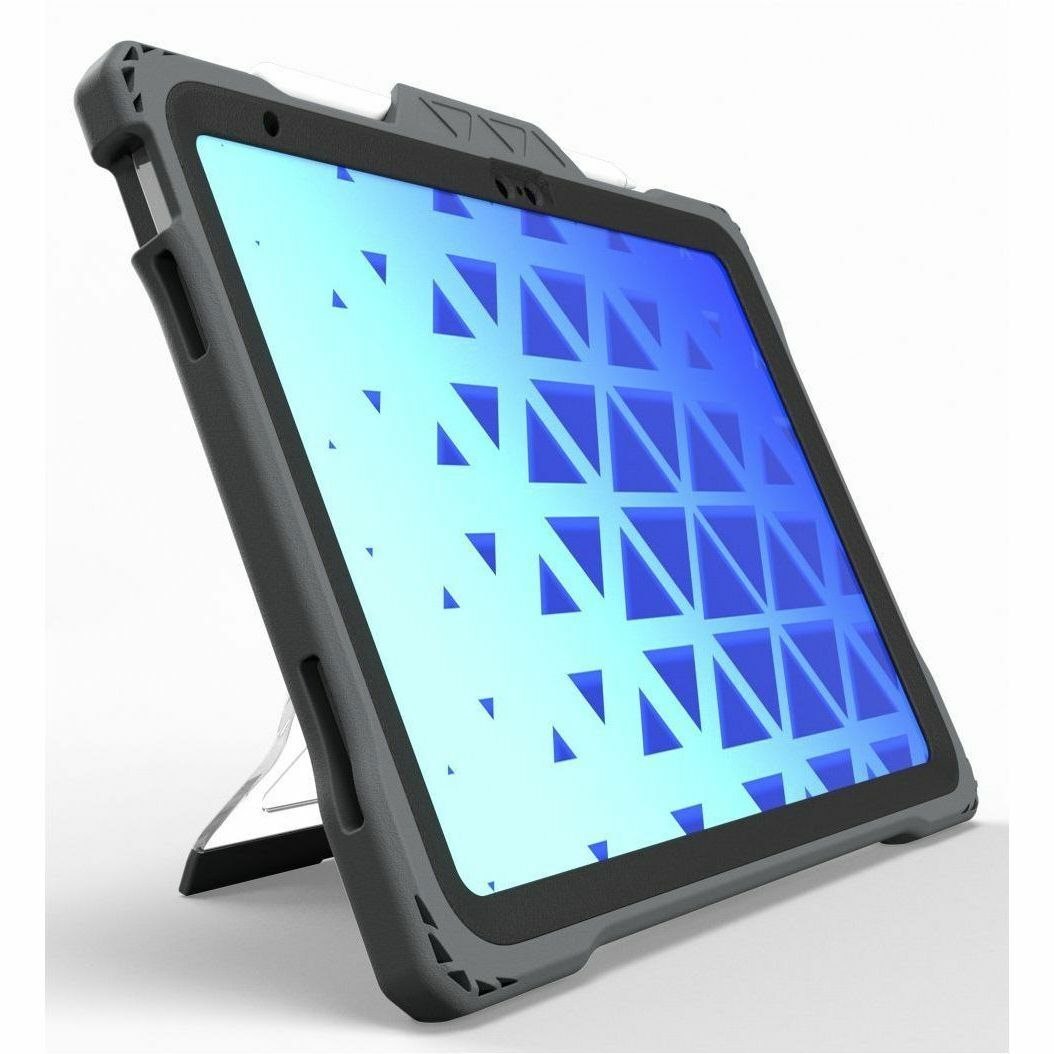 MAXCases Shield Extreme-X2 for iPad 10 10.9" (2022) (Black Bezel-Gray Case)