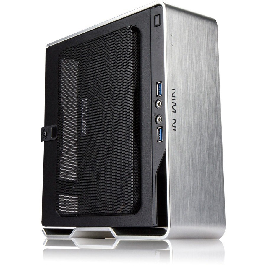 In Win Chopin Computer Case - Mini ITX Motherboard Supported - Mini-tower - Mesh, Aluminium, SECC - Silver